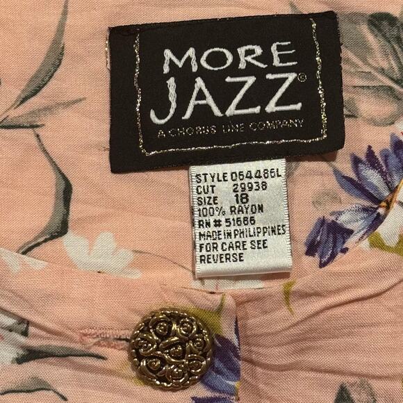 Vintage Top Floral Cottage Romantic Boho Shabby Chic Y2K Grandma Prairie 90s 18 - Picture 2 of 6